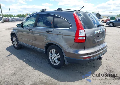 2010 Honda Cr-V Ex из США, поврежденный, VIN 5J6RE4H57AL019350